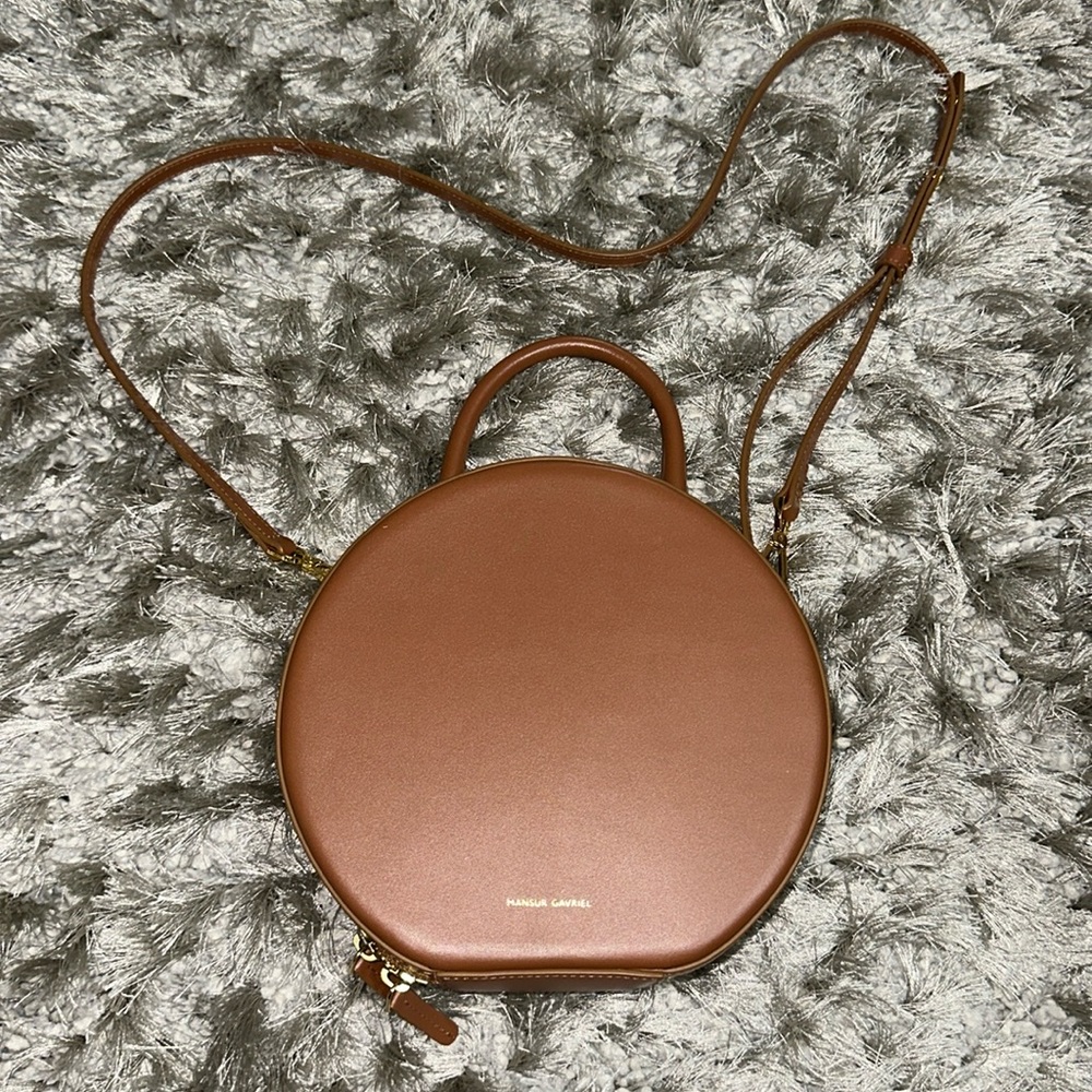 Mansur Gavriel Tan Circle Bag